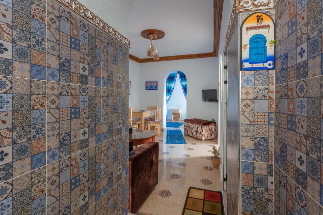 Dar Sidi Mfedal Daire Şafşavan Dış mekan fotoğraf
